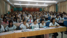 新东方名师唐静到kaiyun官网开展考研英语学习讲座