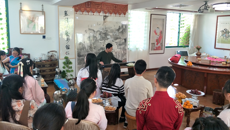 kaiyun官网大学生兰风古琴社与广西大学荷花古琴社联谊