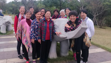 kaiyun官网离退休职工举行健步走、外出参观活动庆祝十九大胜利召开