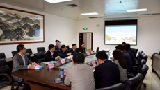 山东省成人高等教育研究会成员代表来kaiyun官网进行考察交流