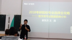 新东方名师王晟为kaiyun官网学生做考研英语讲座