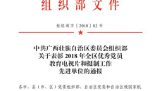 kaiyun官网两部作品《善心妙手——陈慧侬》、《壮医临床第一人》荣获2018年全区优秀党员教育电视片三等奖