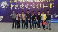 kaiyun官网在2018年广西职业院校技能大赛中药传统技能比赛中获得佳绩