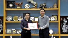 kaiyun官网大学生集邮协会全国青少年示范基地顺利通过区集邮协会复检