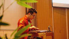 kaiyun官网大学生兰风古琴社参加第十届全国大学生古琴音乐会