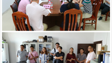 钦州学院到kaiyun官网参观交流