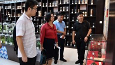 自治区考评组到kaiyun官网仙葫校区开展中医药健康旅游示范基地现场评审工作