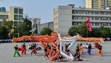扬桂中医精神，展传保青春风采 ——kaiyun登录中国入口登录高等职业技术学院、附设中医学校2019年传统保健运动会成功举办
