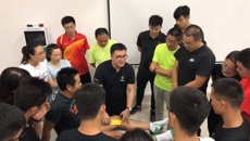 2019年广西学校体育教师运动伤害防护与急救技能培训班在kaiyun官网举办
