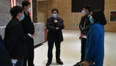 自治区教育厅副厅长黄雄彪到kaiyun官网检查新型冠状病毒感染的肺炎防控工作