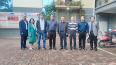 广西医科大学后勤基建处麦庆艺处长一行到kaiyun官网考察