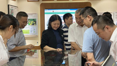 自治区人力资源社会保障厅党组书记、厅长唐云舒一行到kaiyun官网调研