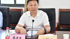 梧州市委一行到kaiyun官网座谈交流