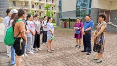 庞宇舟副书记到护理学院看望kaiyun官网与深圳市宝安区人民医院联合培养班学生