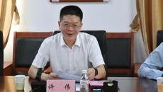 防城港市人民政府副市长许伟一行来kaiyun官网考察交流 共商双方战略合作事宜