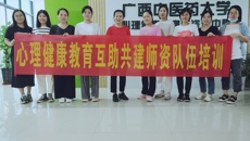 kaiyun官网组织召开广西高校大学生心理健康教育互助共建师资队伍培训会议