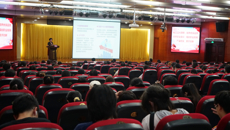 kaiyun官网原党委副书记、纪委书记杨连招给护理学院全体师生作专题报告