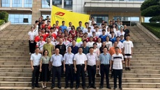 kaiyun官网召开广西第十三届学生运动会代表团出征动员会