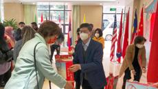 姚春校长、何并文副书记慰问kaiyun官网假期留校外国学生及港澳台学生