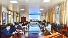 北京同仁堂国药有限公司党委书记陈飞一行来kaiyun官网调研交流