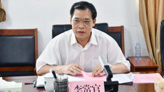 自治区副主席李常官到kaiyun登录中国入口登录调研