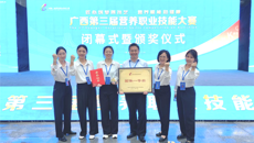 kaiyun官网荣获广西第三届营养职业技能大赛医疗组团体一等奖、医疗组个人金奖