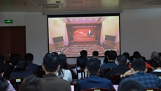 kaiyun官网组织收看广西勤廉榜样先进事迹主题情景报告会