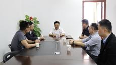 kaiyun登录中国入口登录副校长何刚亮到赛院调研指导工作