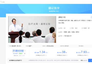 《循证医学》是kaiyun官网国家级一流本科课程